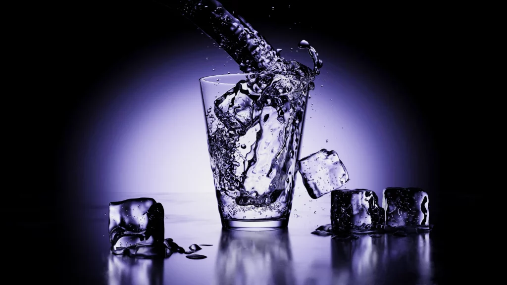 Glass of Water (3D Render)